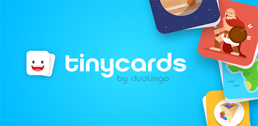 اپلیکیشن فلش کارت tinycards برای حفظ کردن لغات انگلیسی
